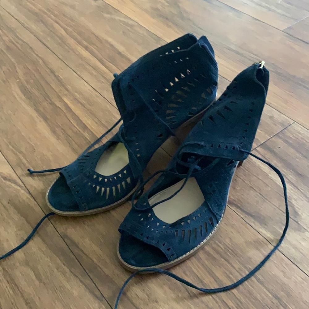 Navy Blue Vince Camuto Heels